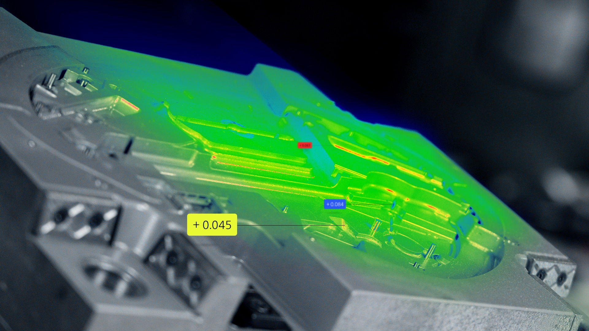 ZEISS REVERSE ENGINEERING Korekcia nástroja Vstrekovanie