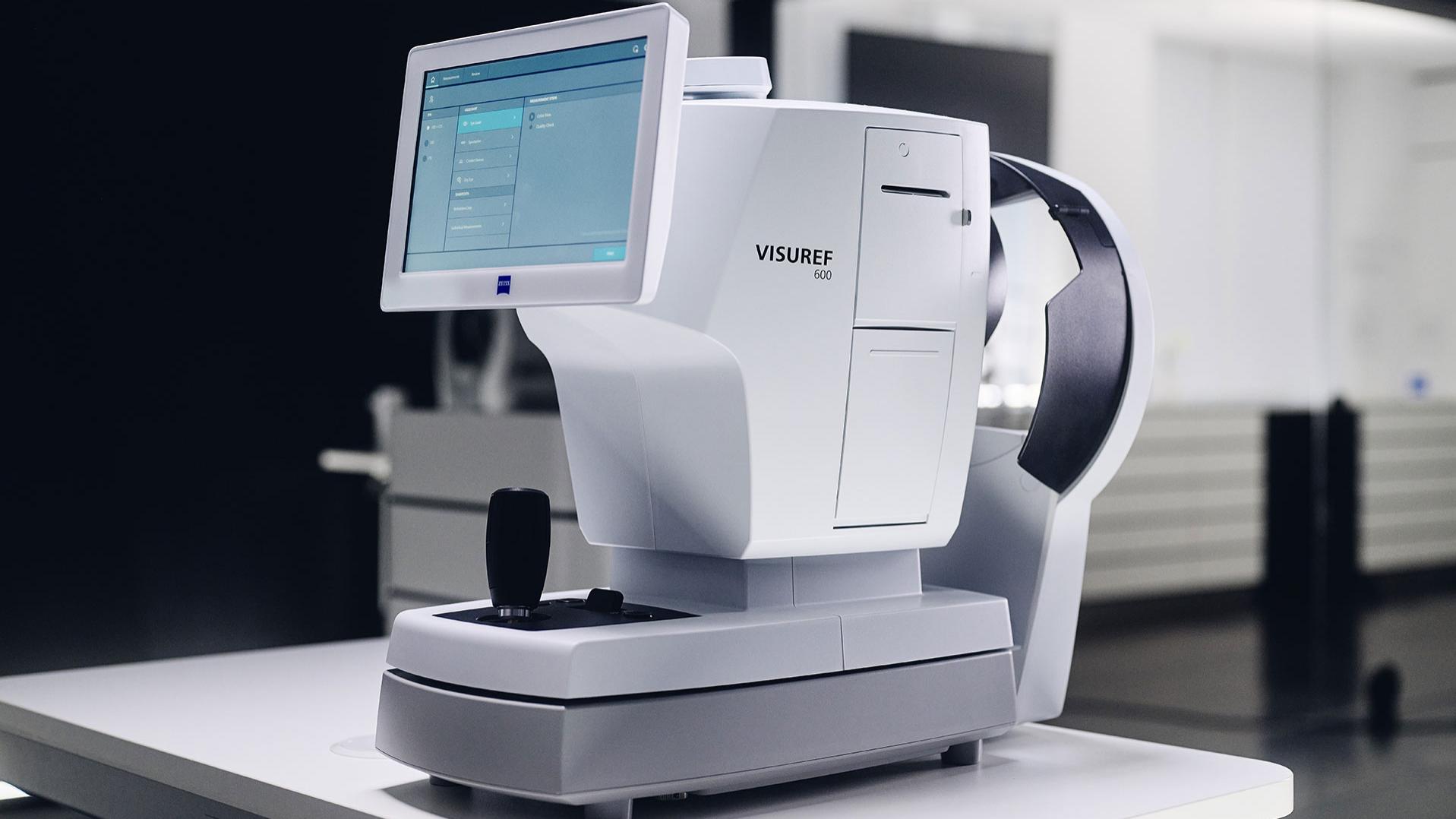 Obrázok ZEISS VISUREF 600 zboku.