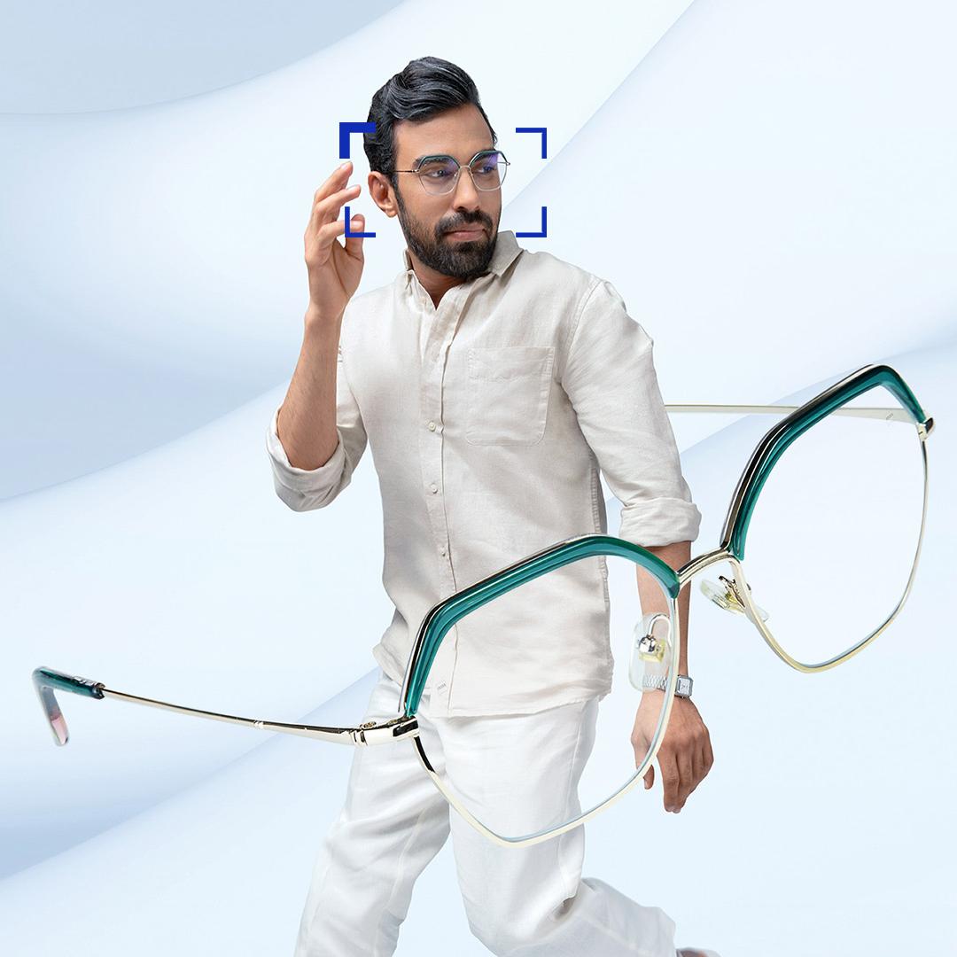 Muži stredného veku a muž so šošovkami ZEISS Progressive Light 2.