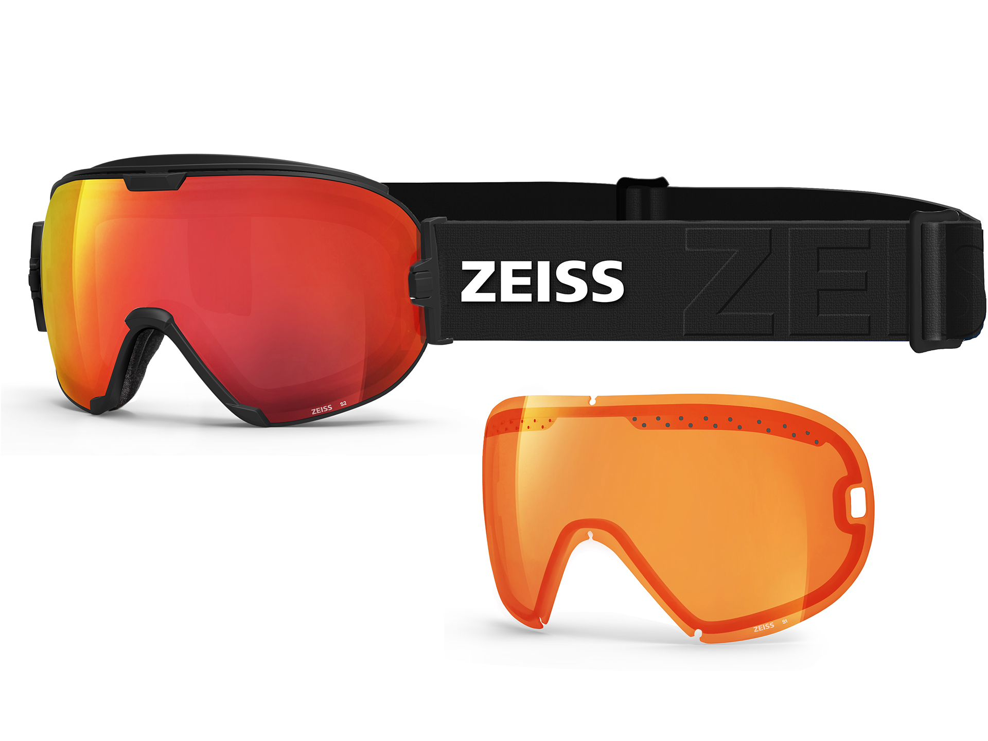 Rad ZEISS SONAR: Interchangeable Black ML Red